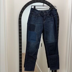 Lucky Brand Vintage Dark Blue Patch Jeans
